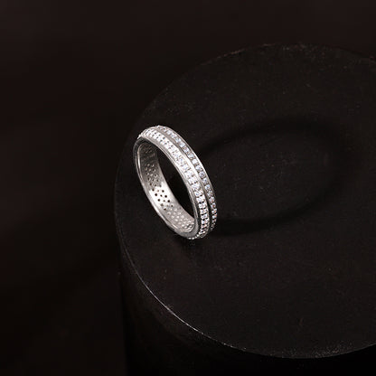 Silver Bold Fate Ring For Him