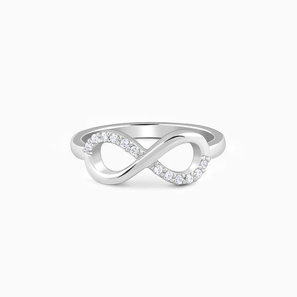 Silver Infinity Beauty Ring