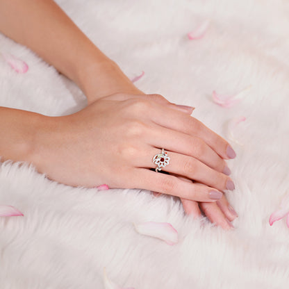 Silver Bhavani Ring