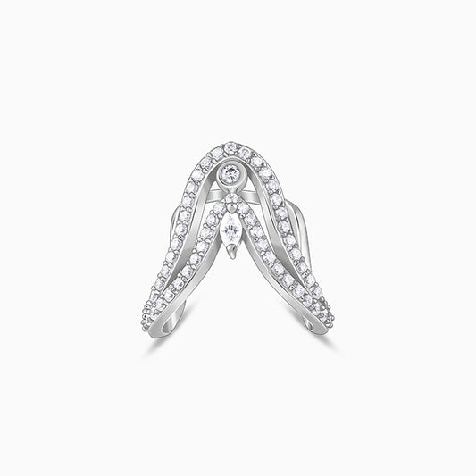 Silver Rekha Vanki Ring