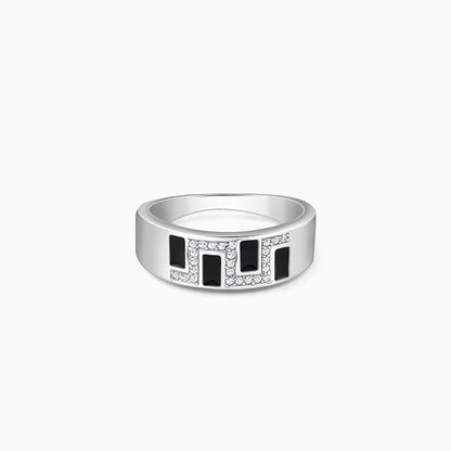 Silver Mystic Style Ring For Him