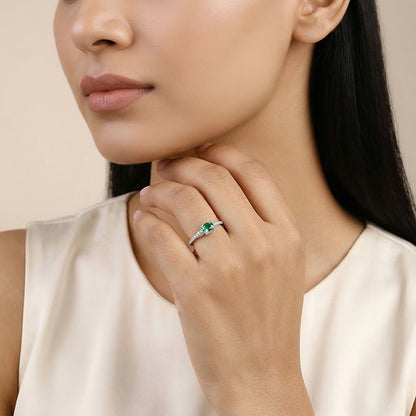 Silver Victoria Ring (Size 12)