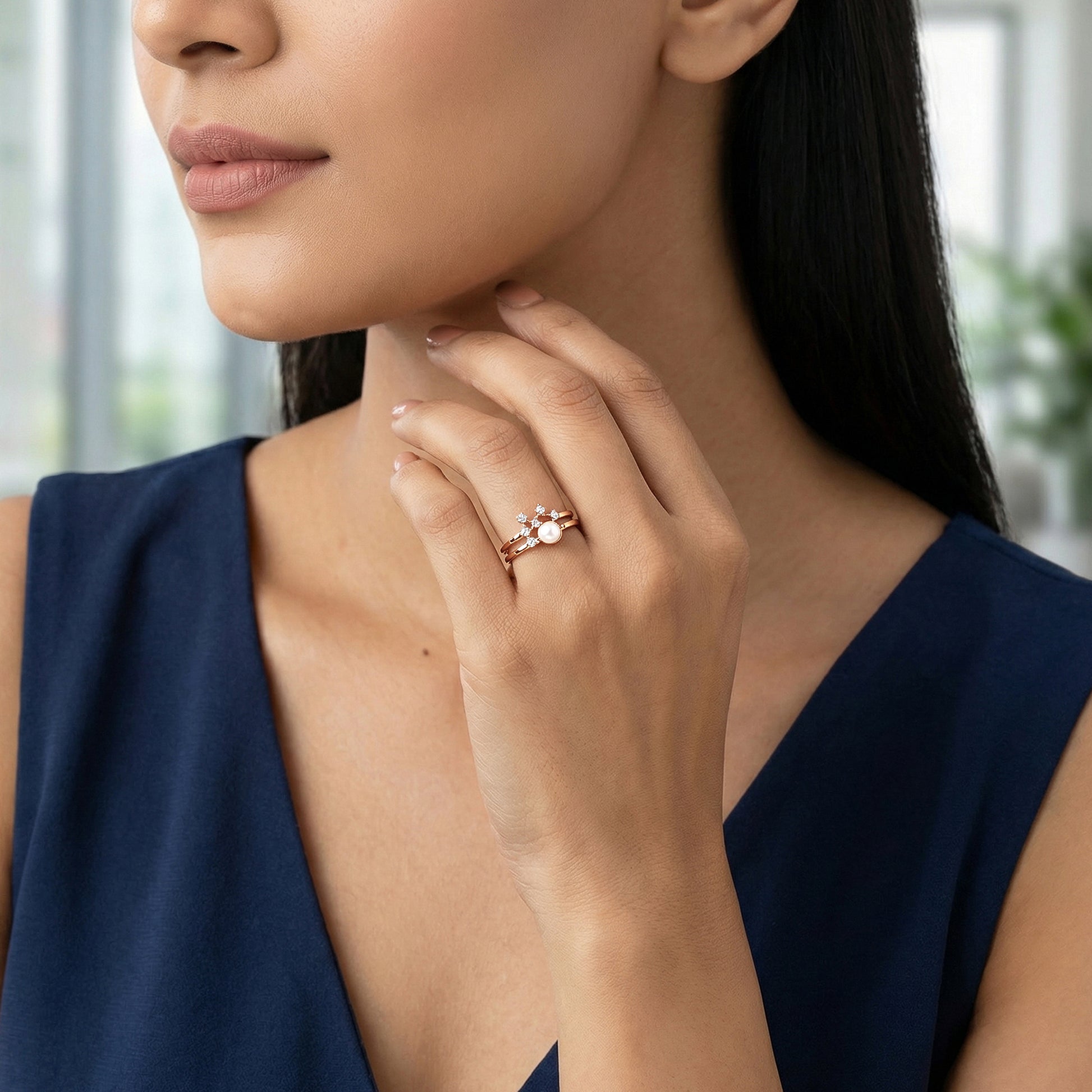 Rose Gold Summer Ring