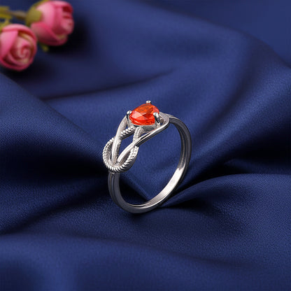 Silver Silent Vows Ring