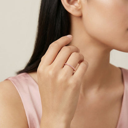 Rose Gold Dazzler Ring