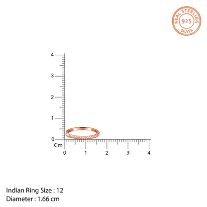 Rose Gold Dazzler Ring
