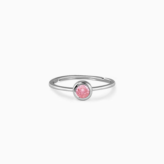 Silver Lustre Hue Ring
