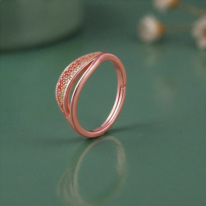 Rose Gold Guanyin Ring