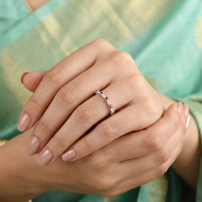 Silver Astraea Ring