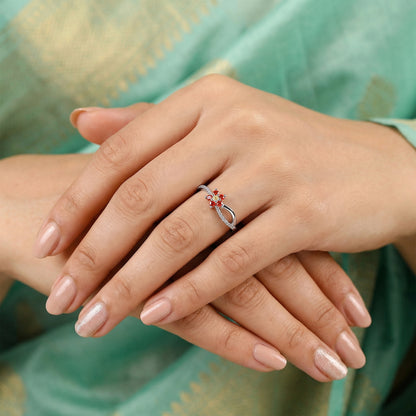 Silver Fauna Ring
