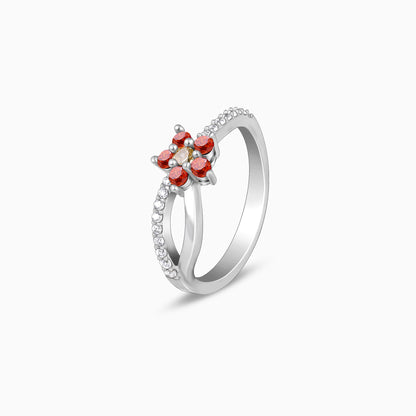 Silver Fauna Ring