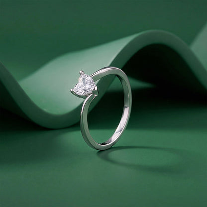 Silver Twilight Love Ring