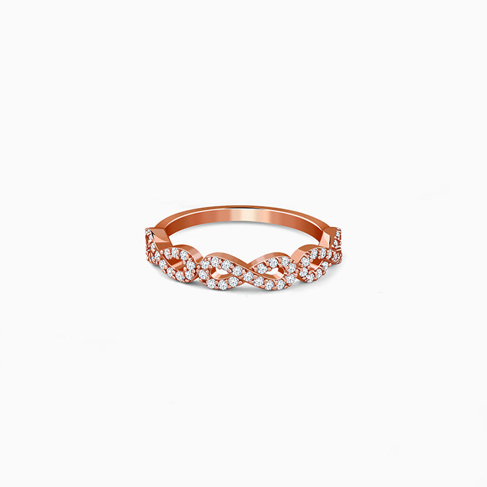 Rose Gold Heart of Blush Ring