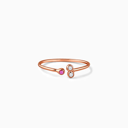 Rose Gold Trinity Ring (Size 12)