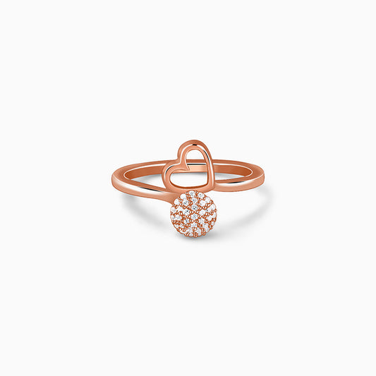 Rose Gold Lovey-Dovey Ring