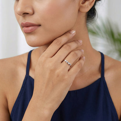 Silver Love Ring
