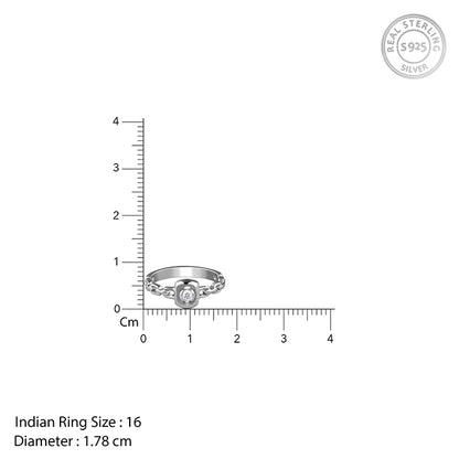 Silver Ridgeline Ring For Him