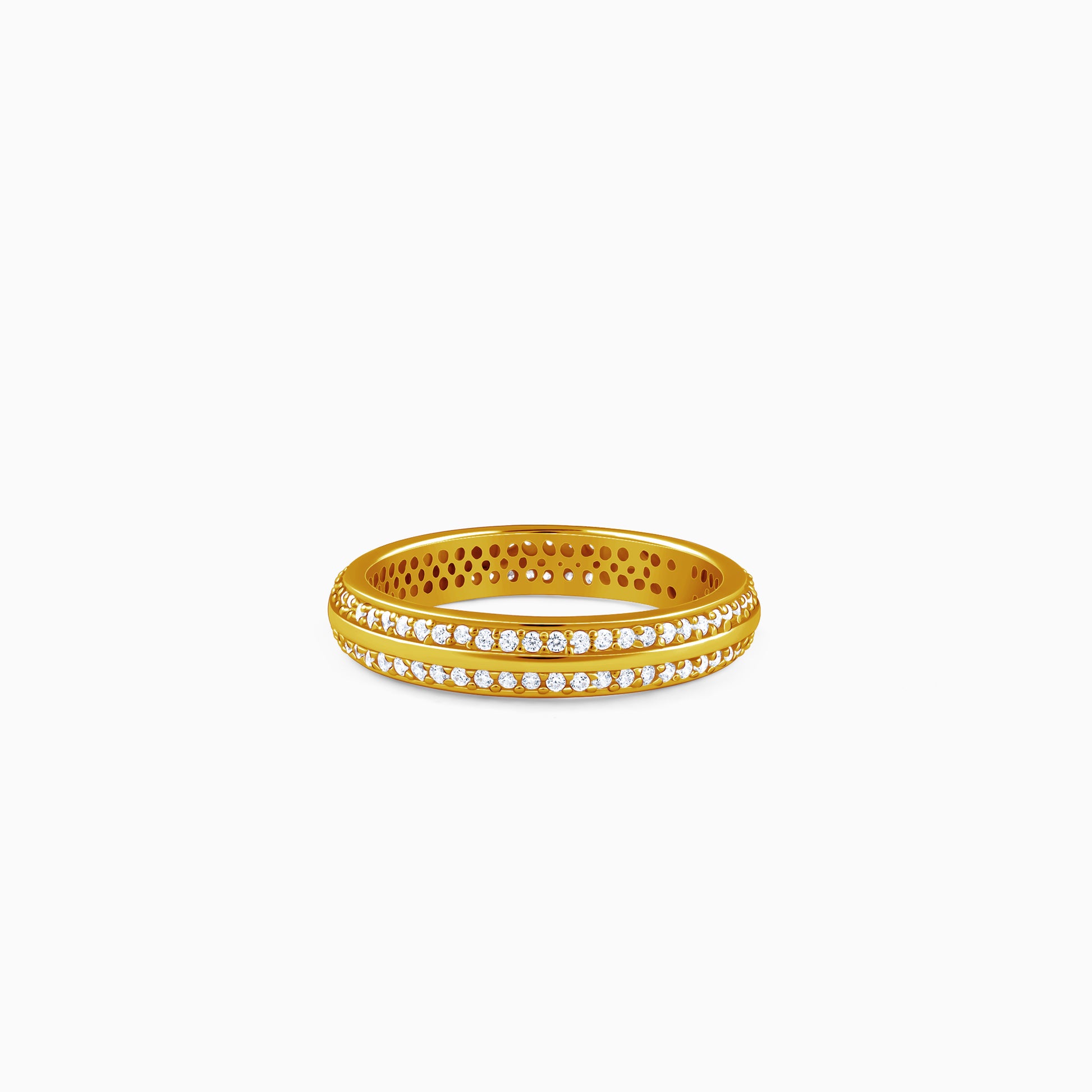 Golden Bold Fate Ring For Him 