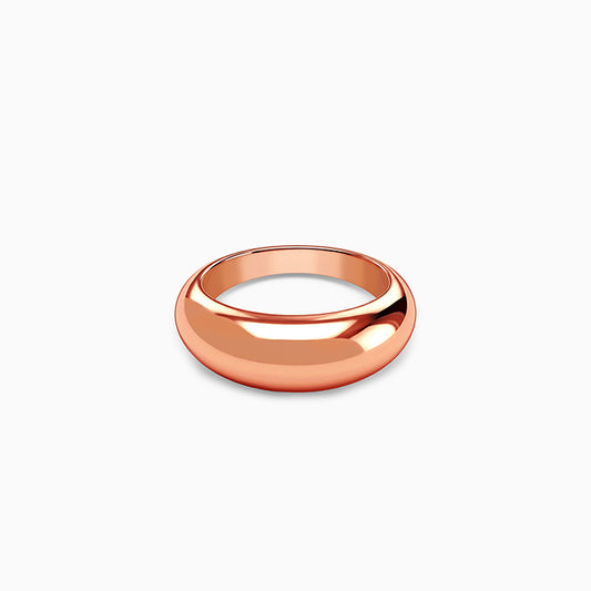 Rose Gold Polished Ring