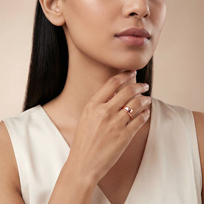 Rose Gold Timeless Flow Ring