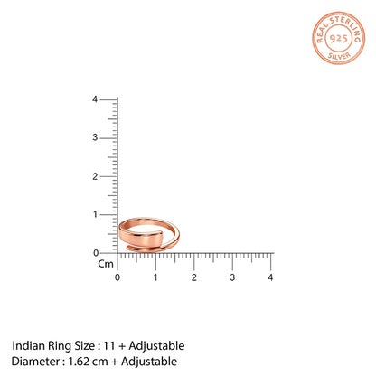 Rose Gold Timeless Flow Ring