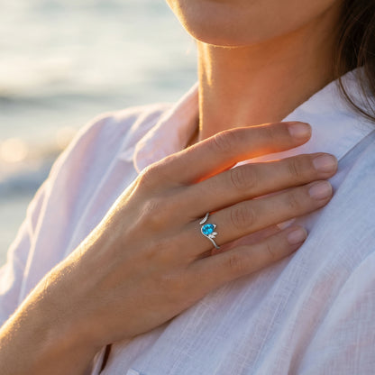 Silver Selia Ring (Size 12)