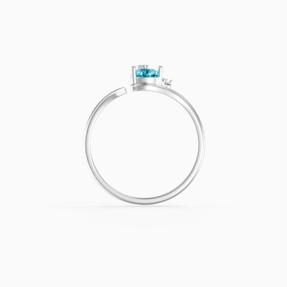 Silver Selia Ring (Size 12)