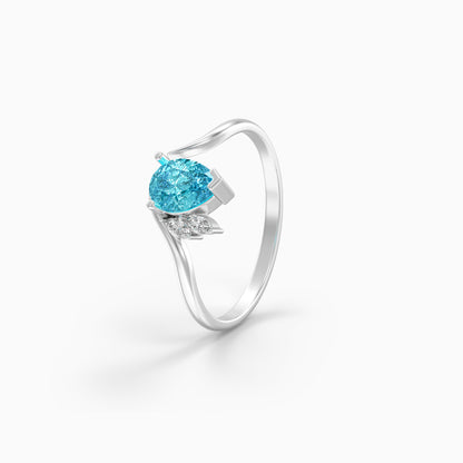 Silver Selia Ring (Size 12)