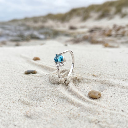 Silver Selia Ring (Size 12)