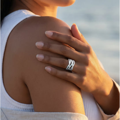 Silver Leucothea Ring (Size 12)