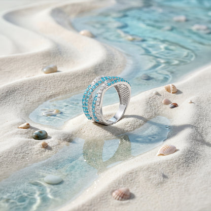 Silver Leucothea Ring (Size 12)