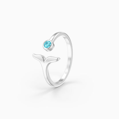 Silver Calliope Ring (Size 12)