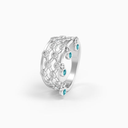 Silver Nyx Ring (Size 12)