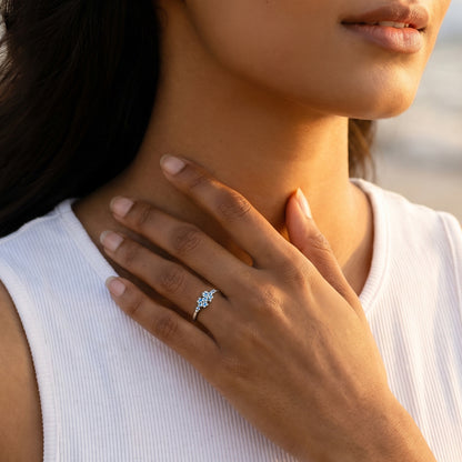 Silver Pasithea Ring (Size 12)