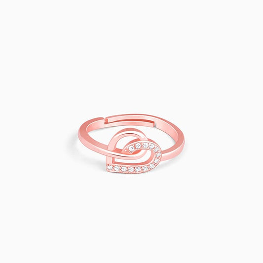 Rose Gold Love Struck Ring