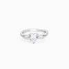 Silver Endless Heart Ring