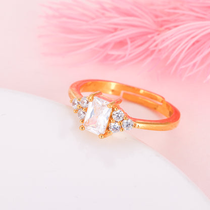 Golden Ethereal Elegance Ring