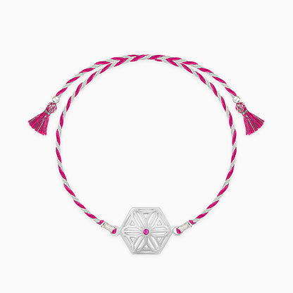 Silver Sibling Bond Rakhi