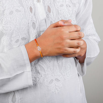 Silver Dear Bhai Rakhi