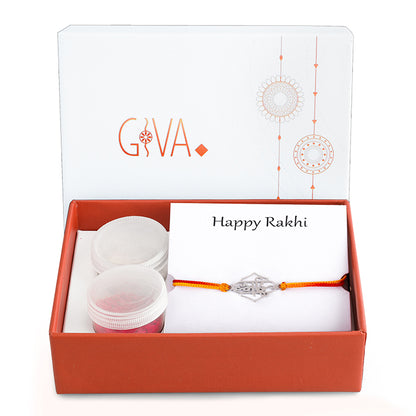 Silver Dear Bhai Rakhi