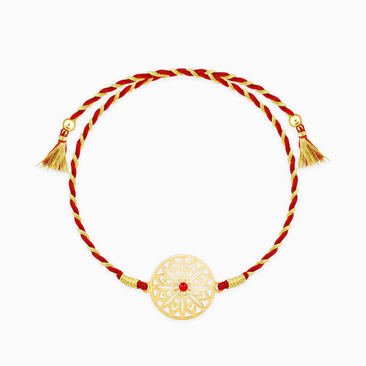 Golden Sunstar Rakhi