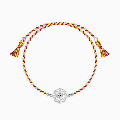 Silver Shakti Ganapati Rakhi