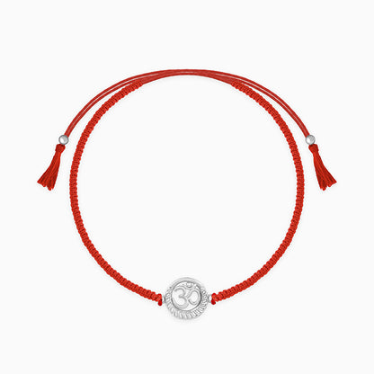 Silver Om Namah Shivaya Rakhi