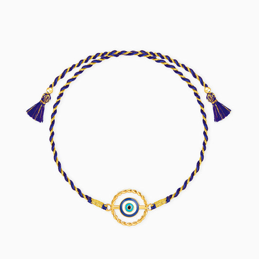 Golden Your Evil Eye Rakhi