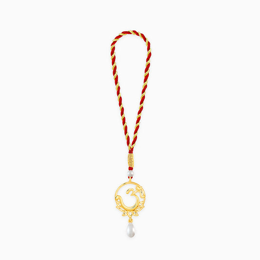 Golden Om Lumba Rakhi