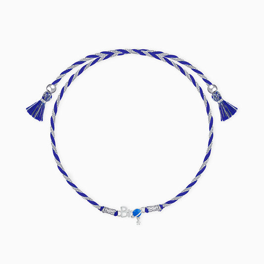 Silver Bro Star World Kids Rakhi