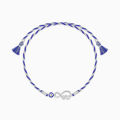 Golden Infinity Evil Eye Rakhi