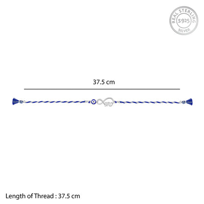 Golden Infinity Evil Eye Rakhi