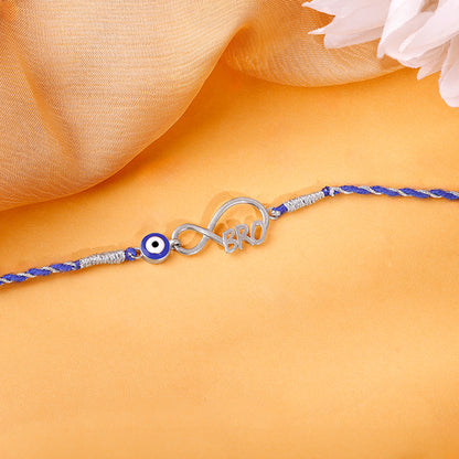 Golden Infinity Evil Eye Rakhi