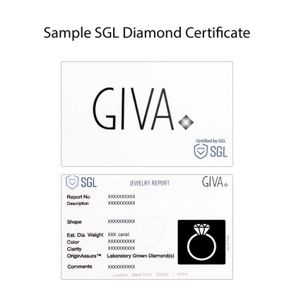 Anushka Sharma Gold Crystal Orbit Lab Grown Diamond Earrings